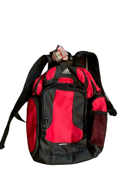 Tyler Hoppes Nebraska Team Issued Backpack with Travel Tag