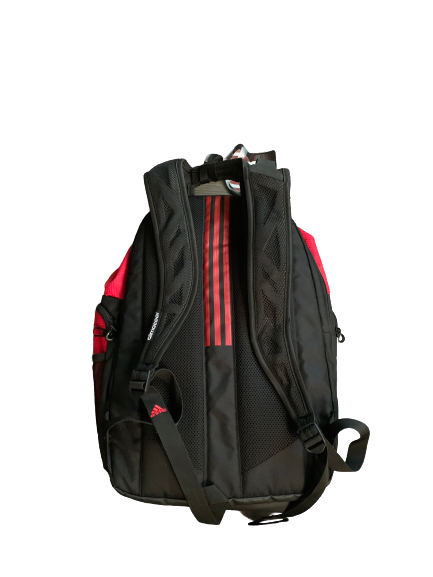 Tyler Hoppes Nebraska Team Issued Backpack with Travel Tag