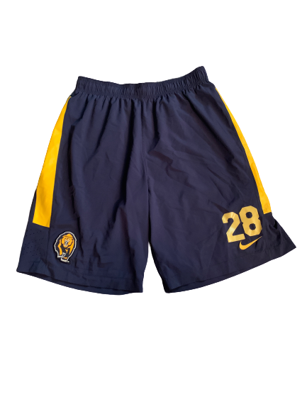 Quentin Tartabull California Football Team Issued Workout Shorts (Size L)