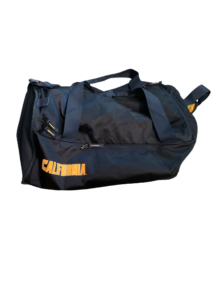 Quentin Tartabull California Football Team Issued Travel Duffel Bag