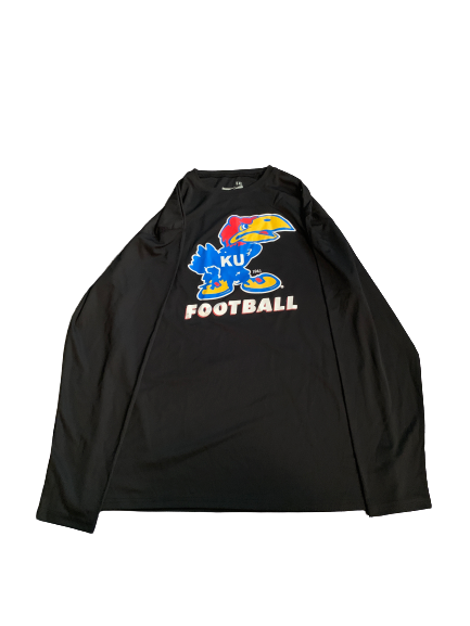 Carter Stanley Kansas Football Team Exclusive "Savage Mindset" Shirt (Size XL)