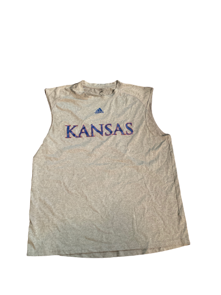 Carter Stanley Kansas Team Issued Sleeveless Shirt (Size XL)