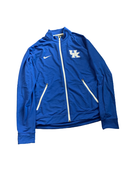 David Bouvier Kentucky Team Issued Full-Zip Jacket (Size L)