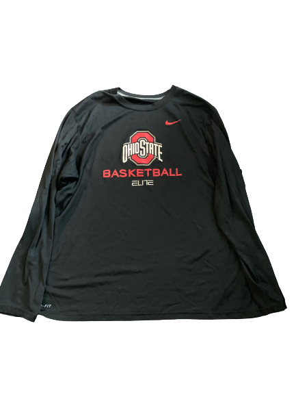 Andre Wesson Ohio State Team Issued Long Sleeve Shirt (Size XL)