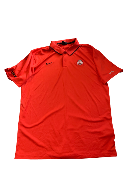 Andre Wesson Ohio State Team Issued Polo Shirt (Size L)