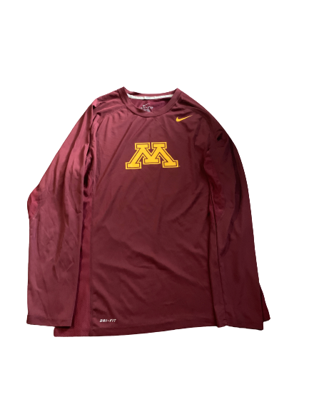 Dupree McBrayer Minnesota Team Issued Game Shooting Shirt (Size L)
