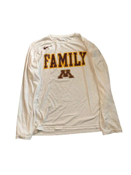 Dupree McBrayer Minnesota Team Exclusive Long Sleeve Shirt (Size L)