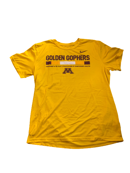 Dupree McBrayer Minnesota Team Issued Workout Shirt (Size L)