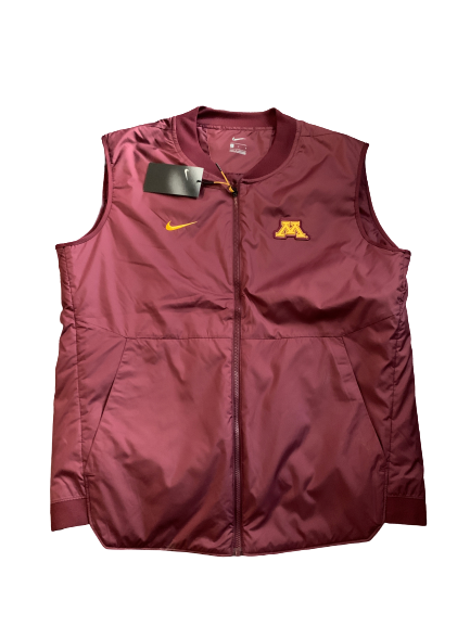 Dupree McBrayer Minnesota Team Issued Sleeveless Vest (Size L)