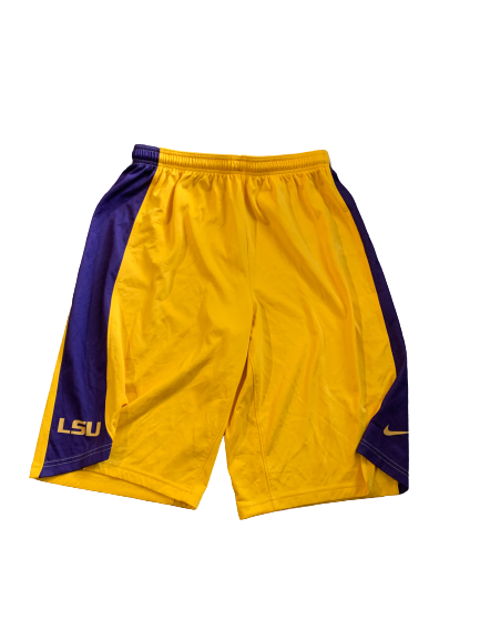 Brandon Sampson LSU Team Issued Practice Shorts (Size M)