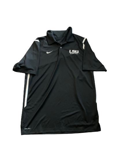 Brandon Sampson LSU Team Issued Polo Shirt (Size M)