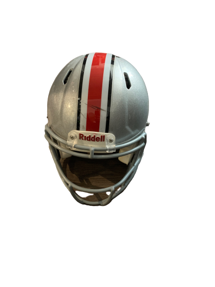 Jalin Marshall Ohio State 2015 Worn Helmet