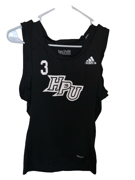 Jamal Wright High Point Basketball Compression Tank (Size M)