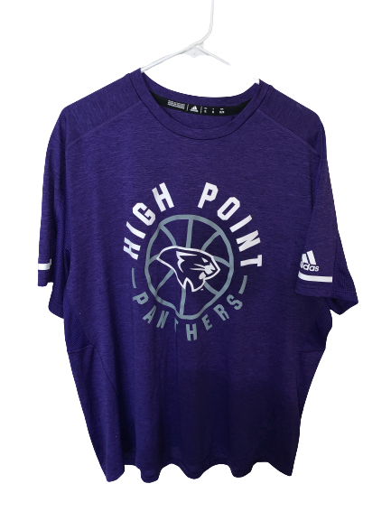 Jamal Wright High Point Basketball Workout Shirt (Size XL)