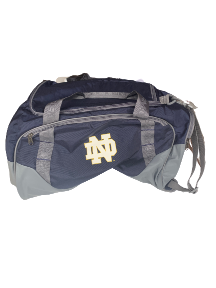 Arike Ogunbowale Notre Dame Team Issued Travel Duffel Bag