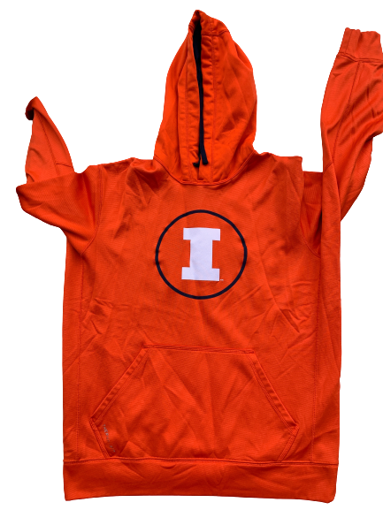 Rayvonte Rice Illinois Team Issued Sweatshirt (Size M)