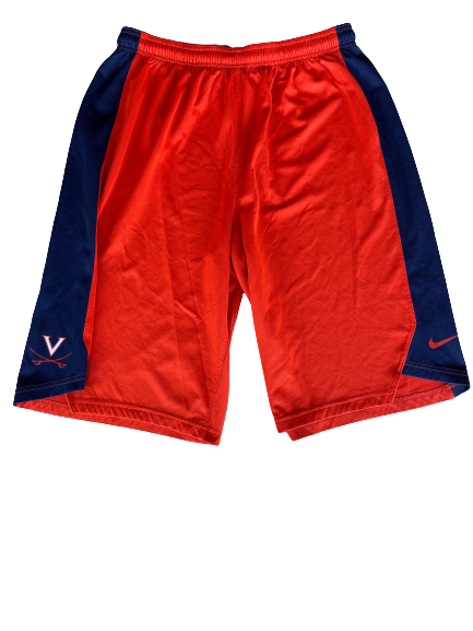 Jay Huff Virginia Basketball Player Exclusive Practice Shorts (Size XL)