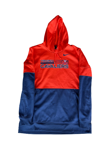 Jay Huff Virginia Basketball Team Issued Sweatshirt (Size XL)