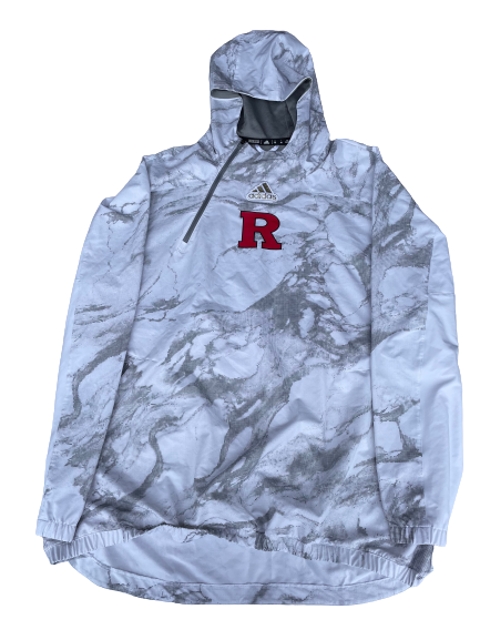 Brendon White Rutgers Football Team Issued Sweatshirt (Size XL)