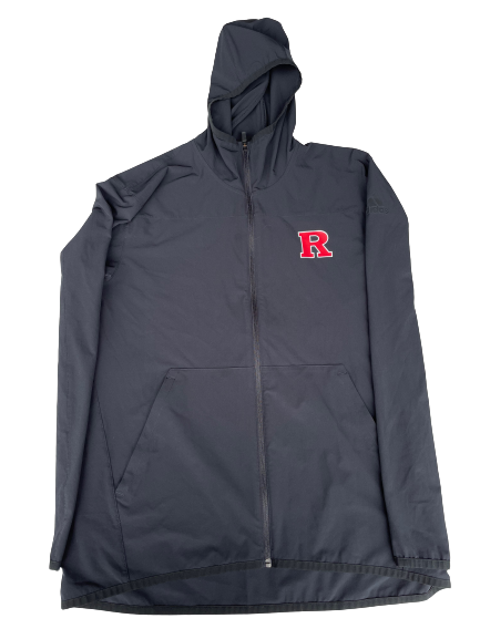 Brendon White Rutgers Football Team Issued Sweatshirt (Size L)
