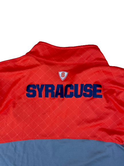DaJuan Coleman Syracuse Basketball Team Issued 1/4 Zip Jacket