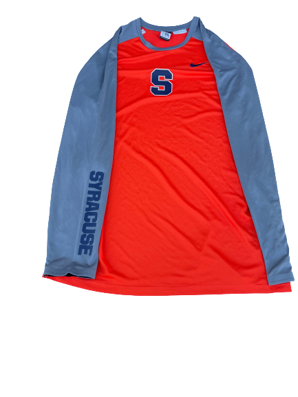 DaJuan Coleman Syracuse Basketball Player Exclusive Pre-Game Shooting Shirt (Size 3XL)