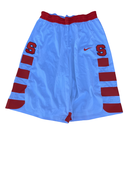 DaJuan Coleman Syracuse Basketball 2015-16 Game Worn Shorts (Size 44)