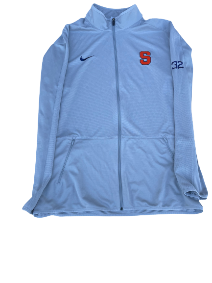 DaJuan Coleman Syracuse Basketball Team Issued Zip Up Jacket (Size 2XLT)