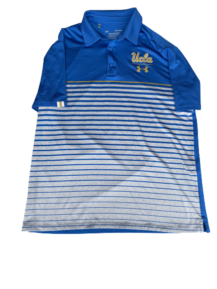 Joshua Kelley UCLA Football Team Issued Polo (Size L)
