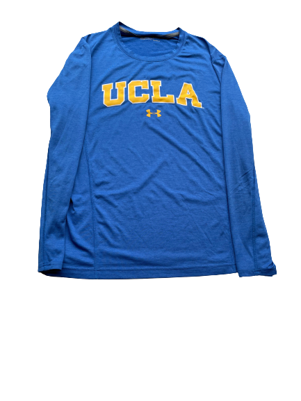 Joshua Kelley UCLA Football Team Issued Long Sleeve T-Shirt (Size XL)