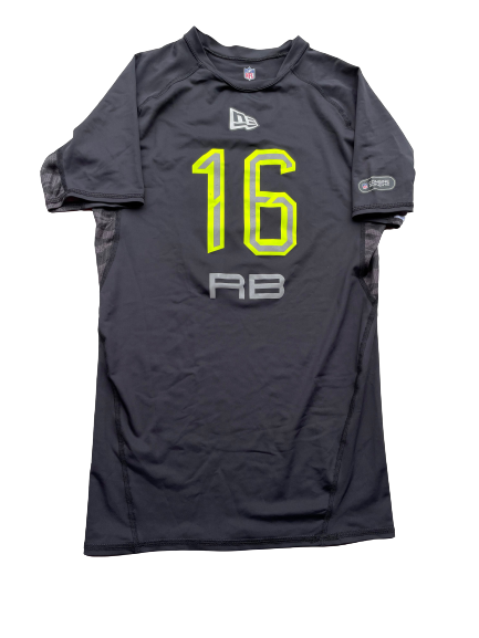 Joshua Kelley NFL Combine Player Exclusive Workout Shirt (Size L)