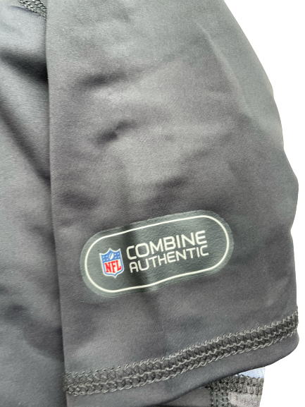Joshua Kelley NFL Combine Player Exclusive Workout Shirt (Size L)