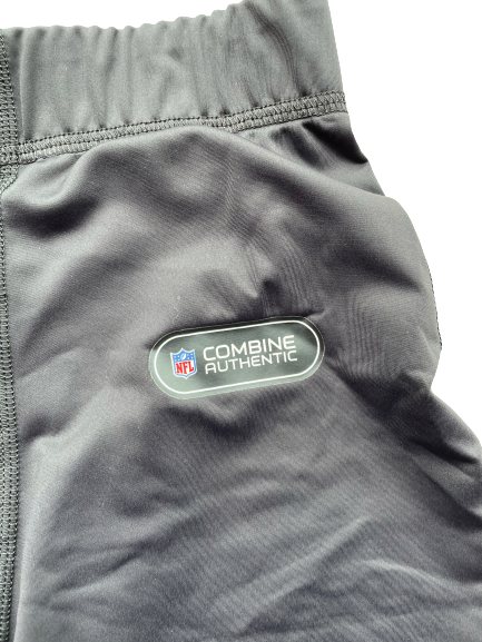 Joshua Kelley NFL Combine Player Exclusive Compression Shorts (Size L)
