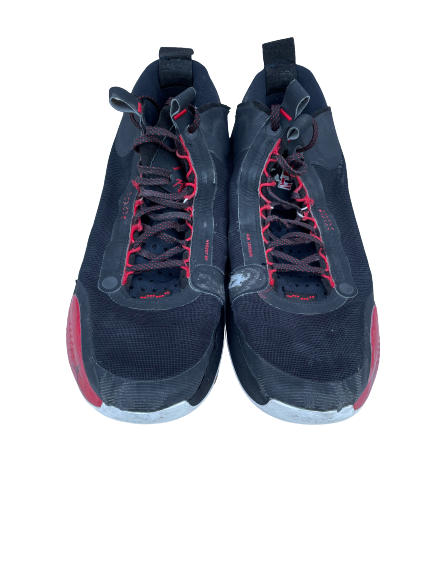 Matt Mitchell San Diego State Basketball Game-Worn Shoes (Size 15)(Photo Matched)