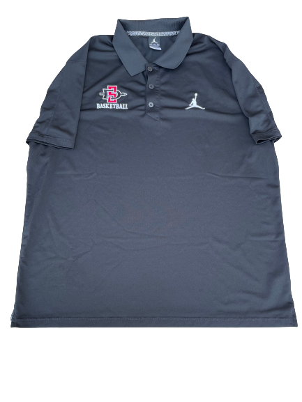 Matt Mitchell San Diego State Basketball Team Issued Polo (Size 2XL)