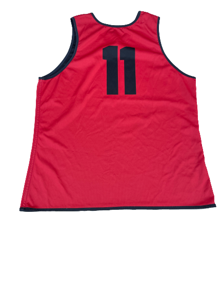 Matt Mitchell San Diego State Basketball Player Exclusive Reversible Practice Jersey (Size XL)