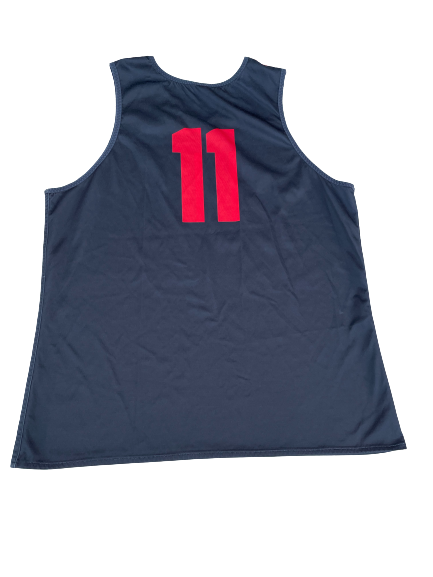 Matt Mitchell San Diego State Basketball Player Exclusive Reversible Practice Jersey (Size XL)