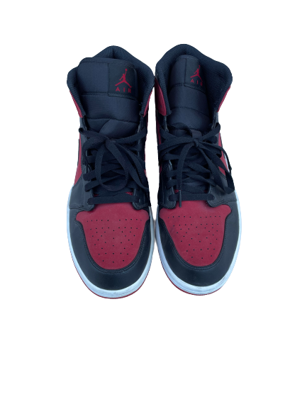 Jordan Schakel San Diego State Basketball Team Issued Air Jordan 1s (Size 12)