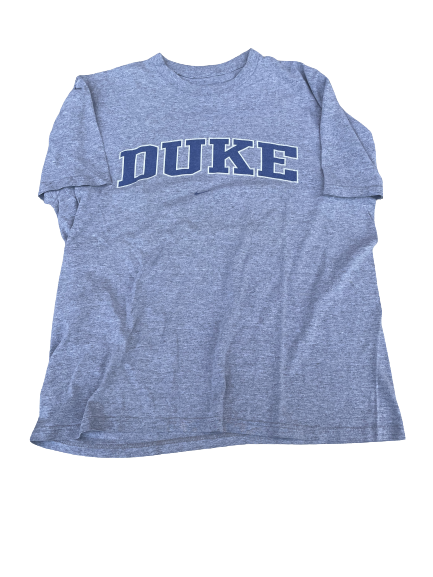 Brennan Besser Duke Basketball Team Issued Workout Shirt (Size L)