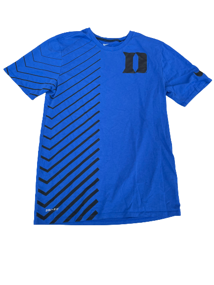 Brennan Besser Duke Basketball Team Issued Workout Shirt (Size M)
