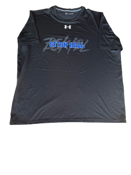 Sandro Mamukelashvili Seton Hall Basketball Team Issued Workout Shirt (Size 2XL)