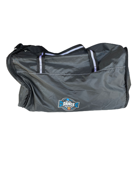 K.J. Smith North Carolina Basketball Team Issued Travel Duffel Bag