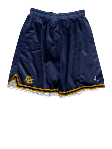 Ike Eke Marquette Basketball 2020-2021 Player Exclusive Practice Shorts (Size L)