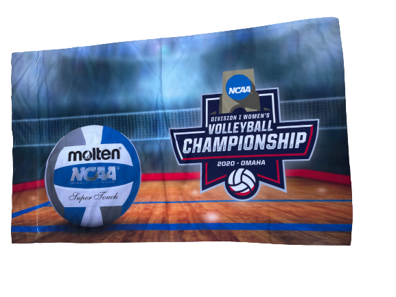 Madison Lilley 2020 Omaha NCAA Volleyball Championship Banner