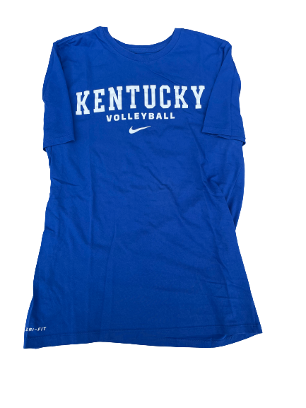 Madison Lilley Kentucky Volleyball Team Issued Workout Shirt (Size M)