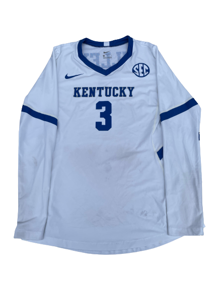 Madison Lilley Kentucky Volleyball 2019 Game Worn Jersey (Size M)