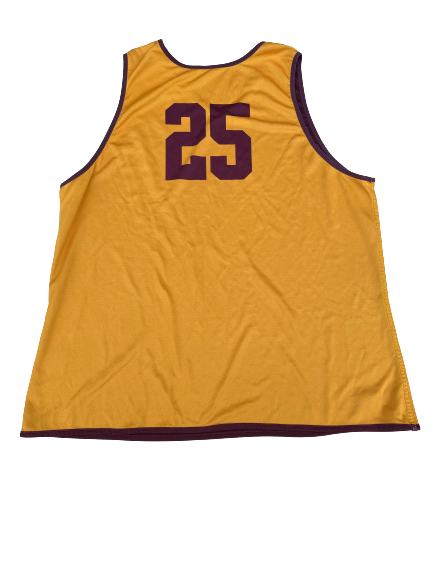 Cameron Krutwig Loyola Chicago Basketball SIGNED Player Exclusive Reversible Practice Jersey (Size 2XL)