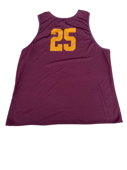 Cameron Krutwig Loyola Chicago Basketball SIGNED Player Exclusive Reversible Practice Jersey (Size 2XL)
