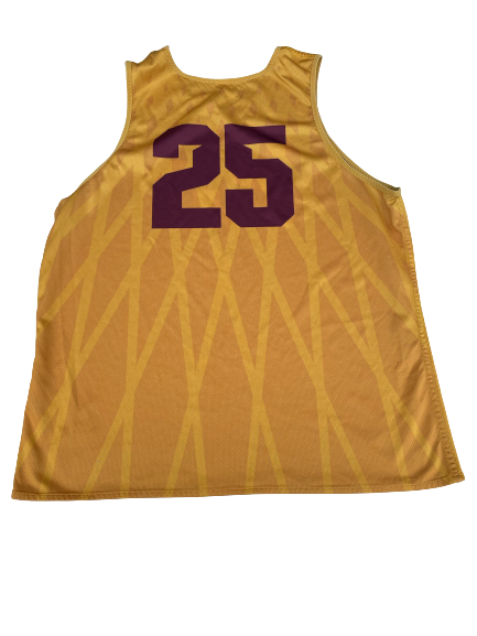 Cameron Krutwig Loyola Chicago Basketball SIGNED Reversible Practice Jersey (Size 2XL)