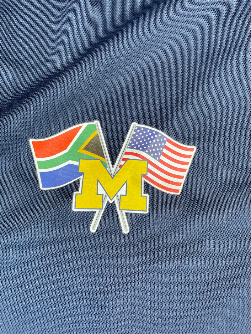 Greg Robinson Michigan Football South Africa Trip Player-Exclusive Polo Shirt (Size XXXL)